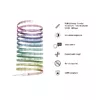 Viedā LED lente LED Strip RGB 5m Photo 4