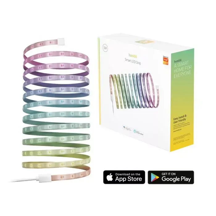 Viedā LED lente LED Strip RGB 5m Photo 8