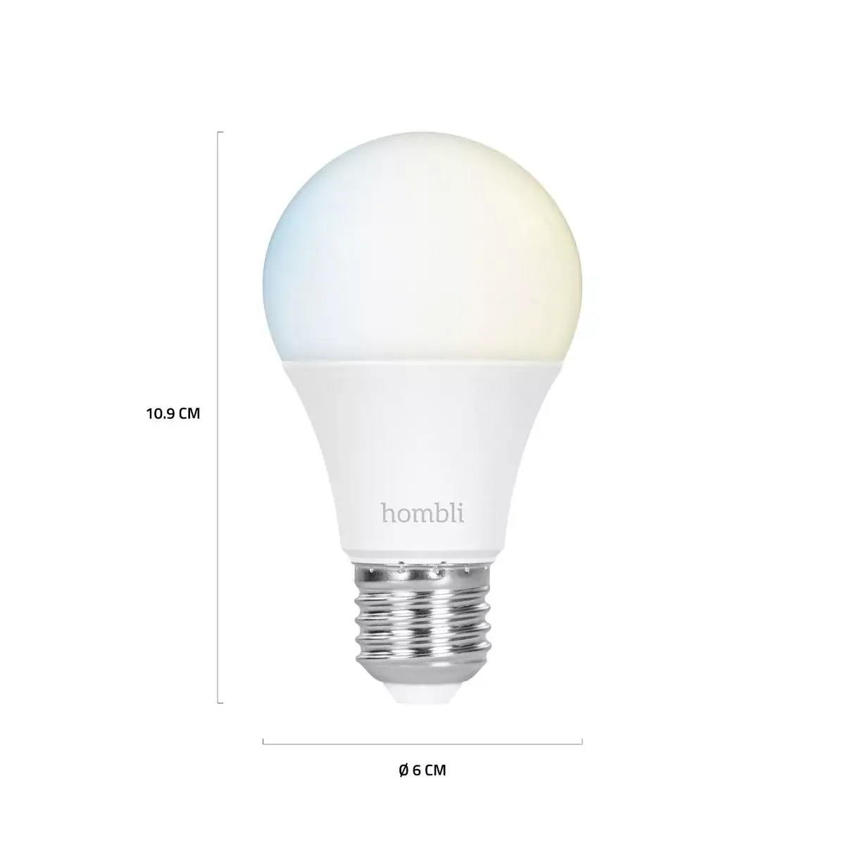 Gudrā spuldze Hombli E27 9W Photo 2