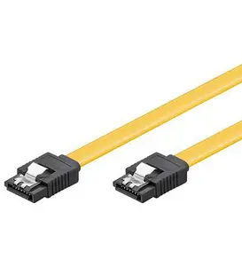 MicroConnect SATA kabelis 0.5 m SATA III 7-pin Male/Male Dzeltens SAT15005C6