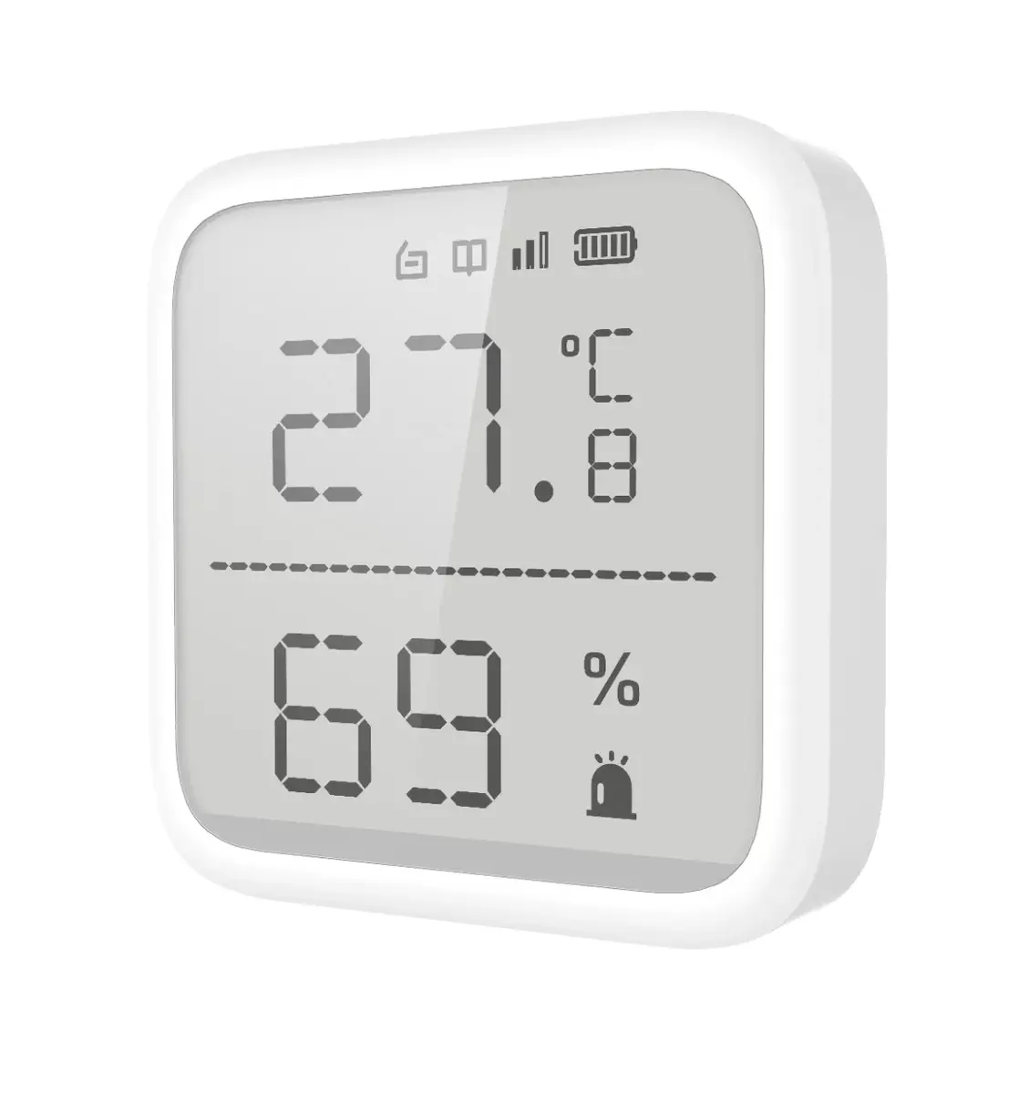 Датчик температуры и влажности Hikvision DS-PDTPH-E-WE Photo 2