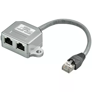 Tīkla kabelis Microconnect MPK420 0.2m Cat5e F/UTP Pelēks