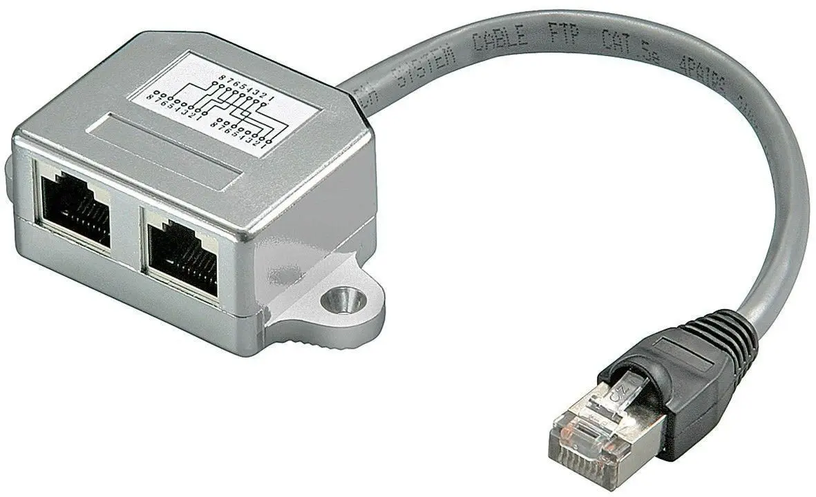 MicroConnect MPK420 RJ-45 Y veida adaptera