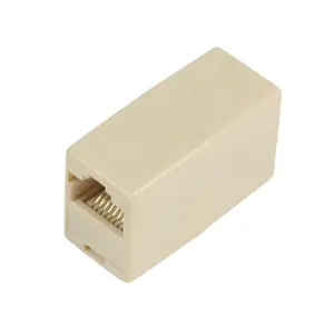 MicroConnect MPK100 RJ-45 Female to RJ-45 Female Cable Gender Changer Adapter Beige