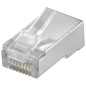 Microconnect KON504-10 vadu savienotājs RJ45 Caurspīdīgs