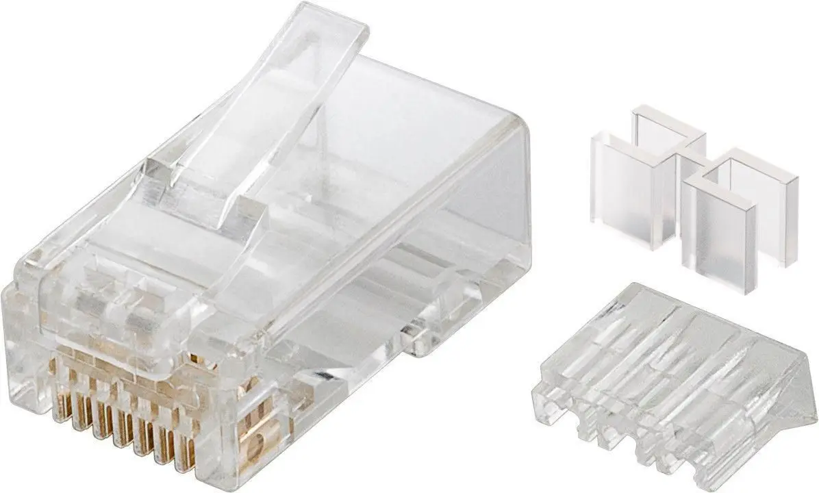Microconnect KON505-10 RJ45 Cat6 Caurspīdīgs vadu