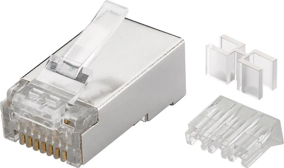 Microconnect KON506-10 RJ45 Cat6 Caurspīdīgs Vadu