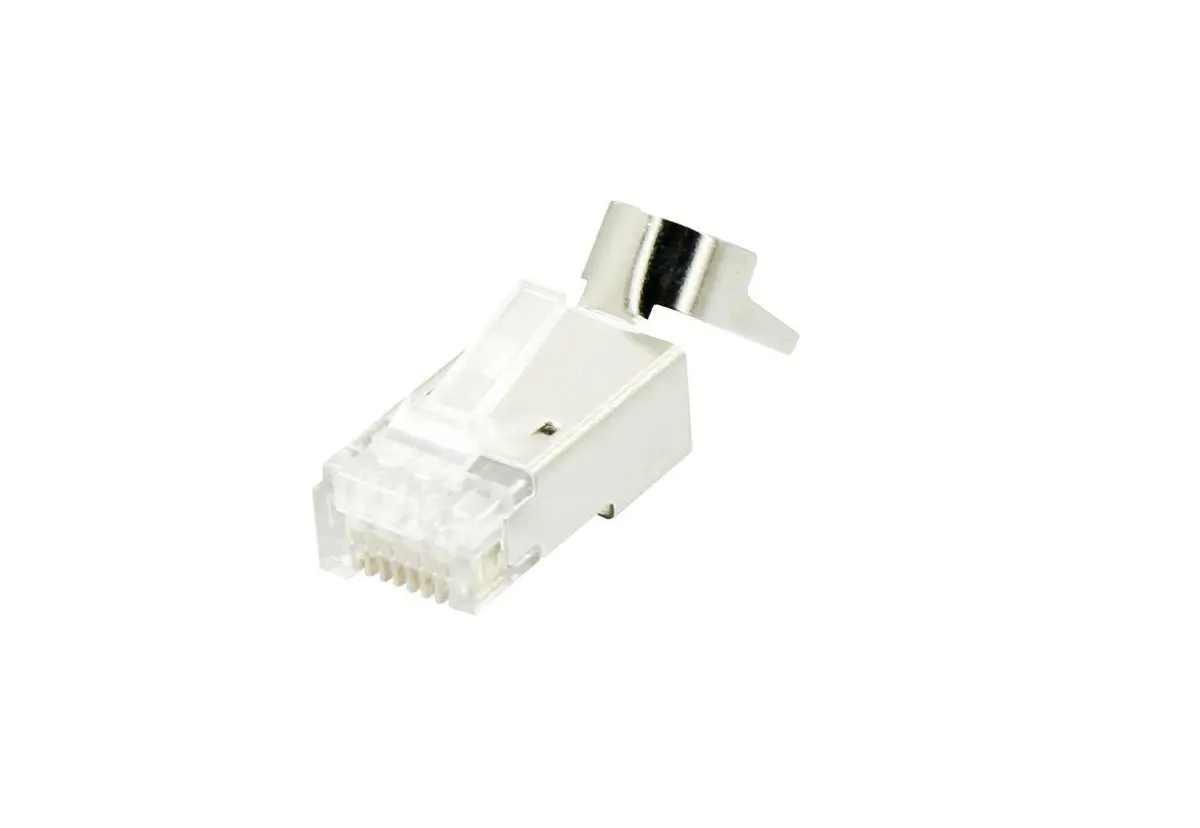 MicroConnect Cat7 RJ45 vadu savienotājs Sudraba