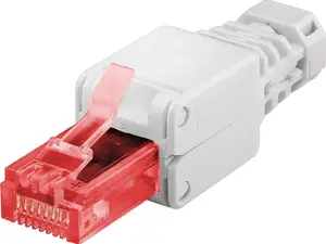 Микроконнект KON520TL Сетевой коннектор RJ-45 Cat6 Без инструмента Белый