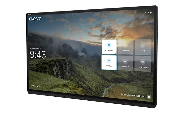 Avocor AVG-7560 G-Series - 75" 4K InGlass™ LED Дисплей Photo 2