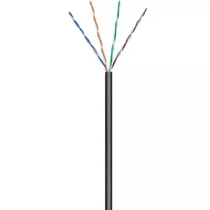 Сетевой кабель Microconnect KAB025-100 U/UTP Cat5e 100м Черный