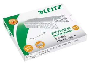 Скобы ESSELTE 55720000 — 1000 шт., длина ножки 6 мм, упаковка 55×68×7 мм