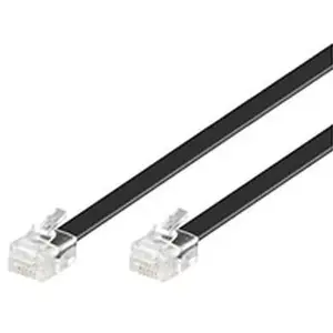 Телефонный кабель Microconnect MPK110B RJ12 RJ12 10 м Прозрачный
