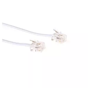 Telephone Cable Microconnect MPK181W RJ11 RJ11 1m White
