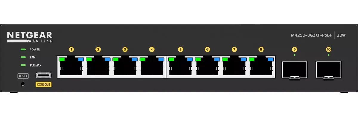 Pārvaldāms slēdzis NETGEAR GSM4210PX Photo 6
