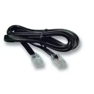 Телефонный кабель Microconnect MPK430S RJ12 RJ45 3м Черный
