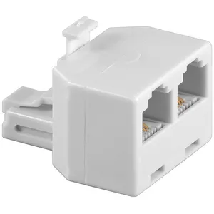 Microconnect RJ11/2xRJ11 M/F tīkla sadalītājs Bēšs