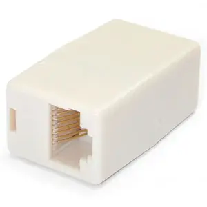 StarTech Cat5e RJ45 Modular Inline Coupler Beige
