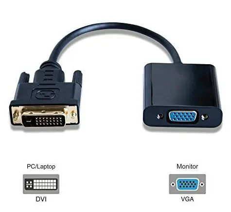 MicroConnect DVI-D uz VGA video kabeļa