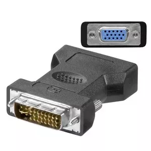 DVI-I 24+5Pin to HD15 Gender Changer Microconnect MONAJ