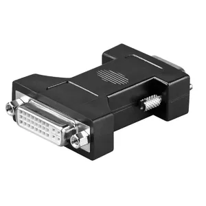 Kabeļa dzimuma mainītājs Microconnect MONBG HD15 uz DVI-I 24+5Pin melns