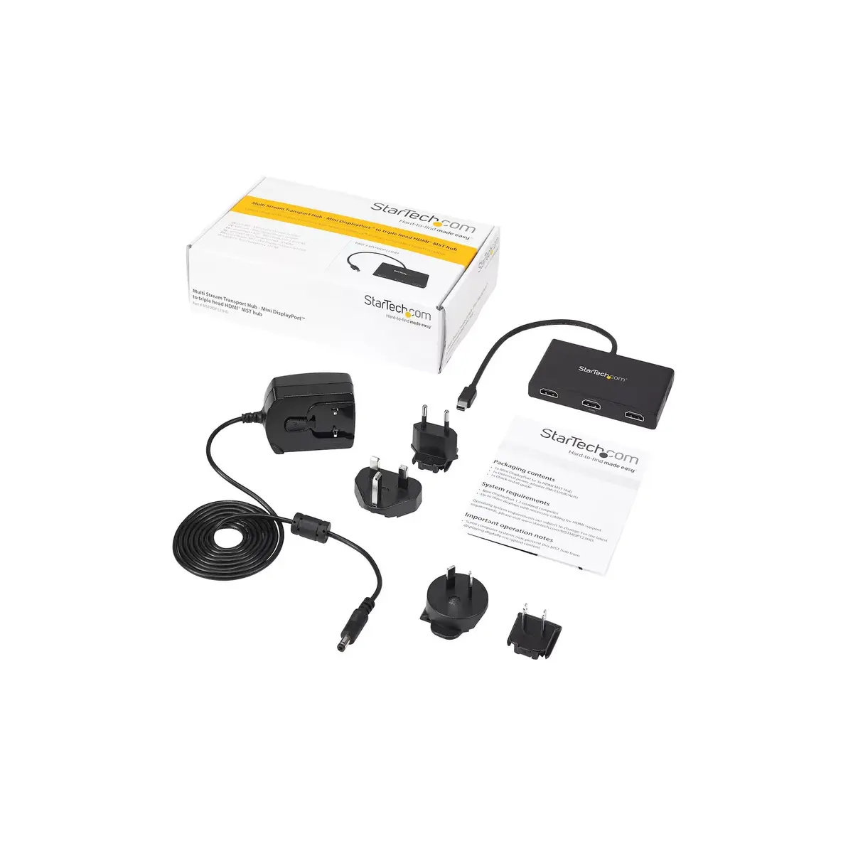 Multi Monitor Adapter StarTech.com MSTMDP123HD Photo 7