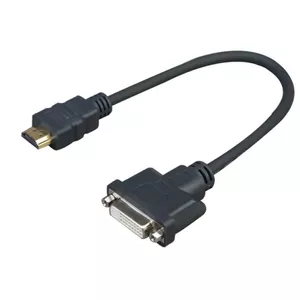 Vivolink PROHDMIADAPDVI video cable adapter 0.2 m HDMI DVI-D Black
