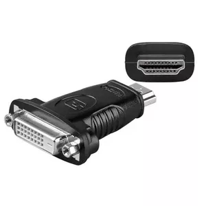 Kabeļa dzimuma mainītājs DVI-D HDMI Microconnect HDM1924F