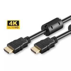 Microconnect HDM19191V1.4FC HDMI kabelis 1 m HDMI Type A (Standard) Melns