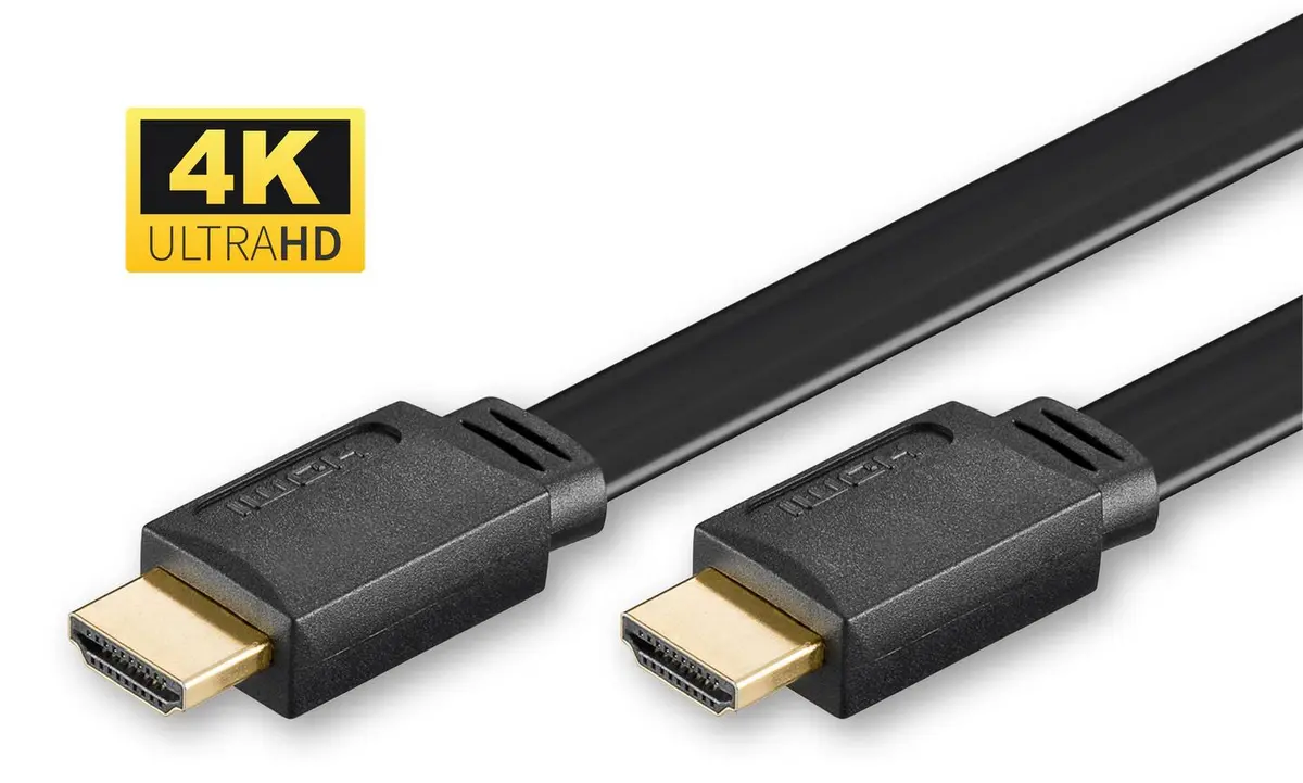 MicroConnect liela ātruma plakanais HDMI kabelis