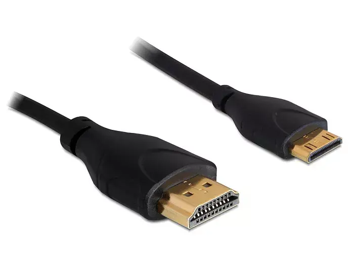 HDMI Cable Ethernet A -> mini C DELOCK 83132 Photo 2
