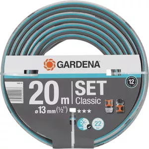 Садовый шланг GARDENA Classic 13 мм (1/2") модель 18006-24, длина 24 м