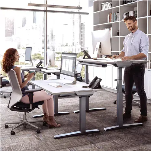 Fellowes Levado 2 legs Silver Photo 3