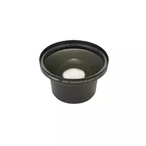 Wide converter Canon WC-DC58N for PowerShot G3 — 24.5 mm, 0.7×, black