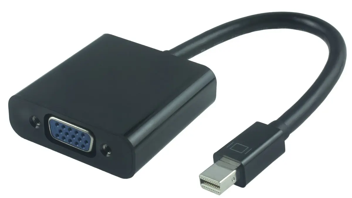 MicroConnect MDPVGA2B Video kabeļa adapters Mini