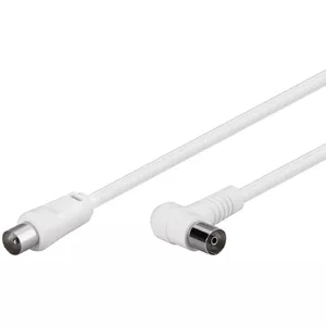 Coaxial Cable Microconnect COAX015WA IEC IEC 1.5m White