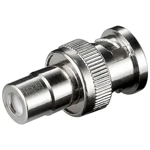 MicroConnect BNCRCAADAPTOR1 Cable Adapter BNC Male to RCA Female Metallic