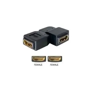 HDMI female adapter DeLOCK 65078 90°