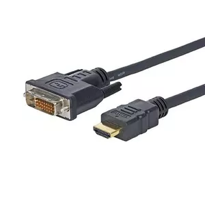 Video kabeļa adapteris Vivolink PROHDMIDVI3 3 m HDMI DVI-D Melns