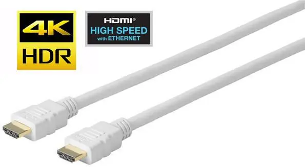 VivoLink Pro HDMI Kabelis PROHDMIHD5W Balts