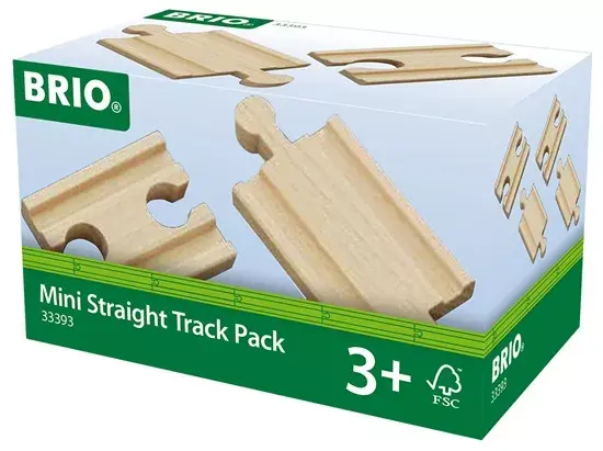Model Railways Parts & Accessories BRIO Mini Straight Track pack Photo 2