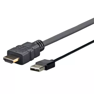 Vivolink PROHDMIUSB1 video cable adapter 1 m HDMI USB Type-A Black