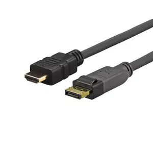 Video cable adapter Vivolink PRODPHDMI0.5 0.5 m DisplayPort HDMI Black
