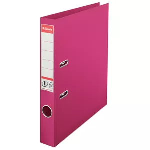Ring binder ESSELTE 811413 A4, 52 mm spine, pink, 318×290 mm