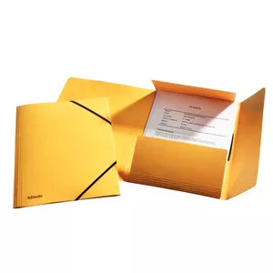 Folder Cardboard Yellow A4 Esselte 1326506 Width 240 mm Height 318 mm