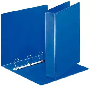 Ring binder ESSELTE 49762 A4 D-ring 62 mm spine blue
