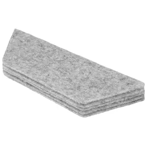 Eraser refill Nobo 1905326 Grey 10 pcs