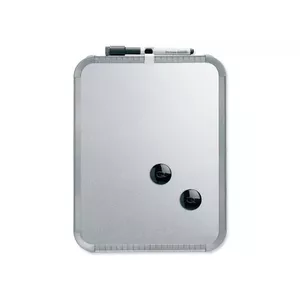 Магнитная доска Nobo Slimline 280x220 мм, серебристая