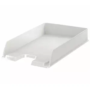File storage box ESSELTE 623608 — polystyrene A4, 254×61×350 mm, white