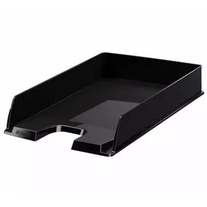 File storage box ESSELTE 623605 — polystyrene A4 black, 254×61×350 mm